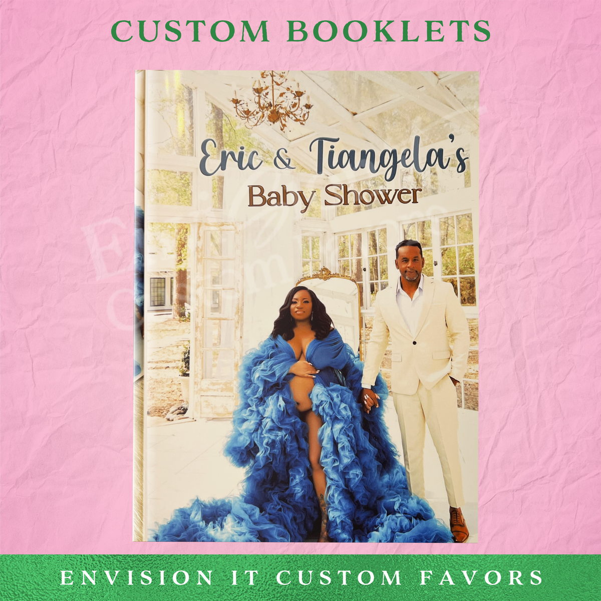 Custom Baby Shower Booklets