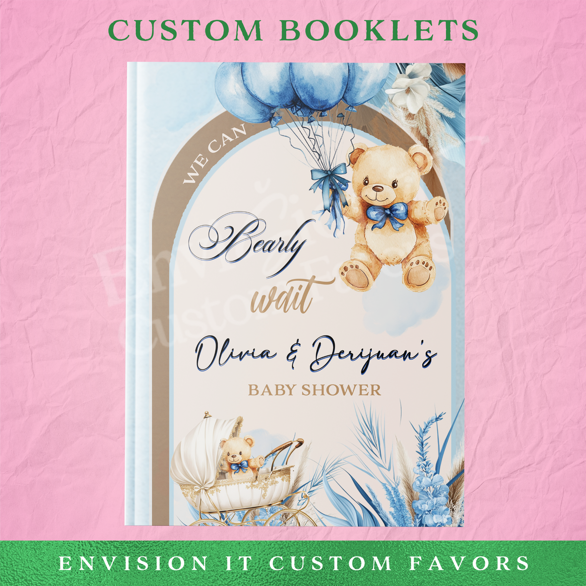 Baby Shower Booklets