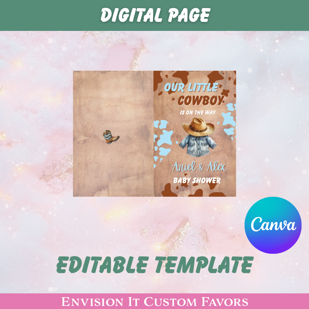 Cowboy BOOKLET COVER ONLY (DIGITAL FILE) (Copy)